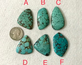 Stabilized  freeform turquoise  From Hubei China