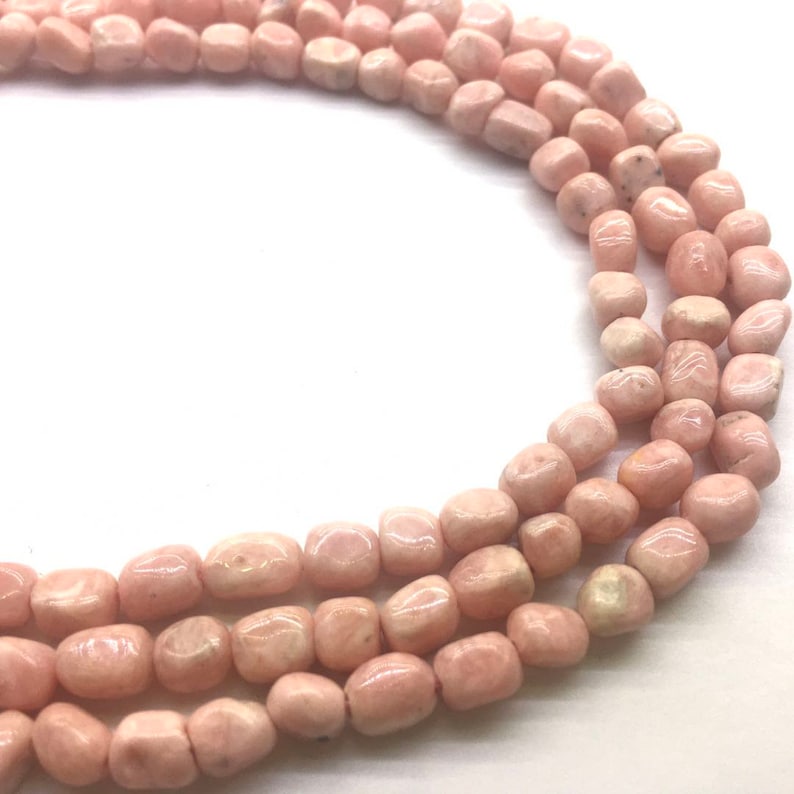 Quality Rhodonite Tube Slab Smooth Beads Approx 5x5x7mm 16 inch