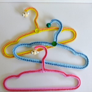 Crochet Children's Clothes Hangers