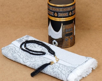 Beautiful Prayer mats Tasbeeh or Gift Box