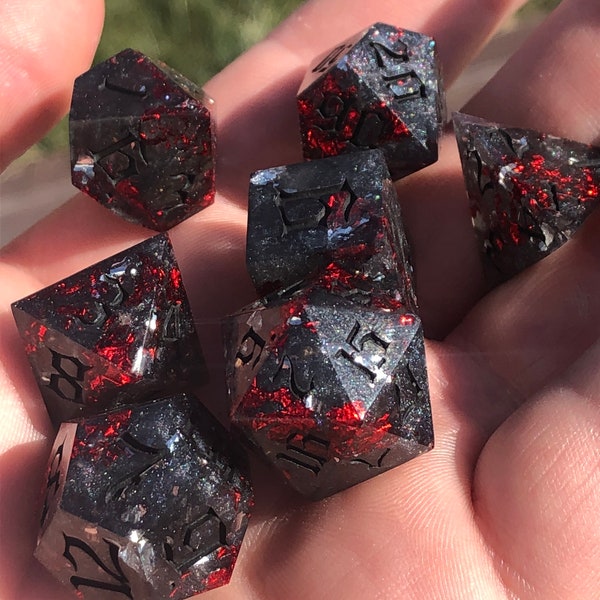 Magma Red Dice
