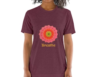 Breathe Camiseta de manga curta com três misturas