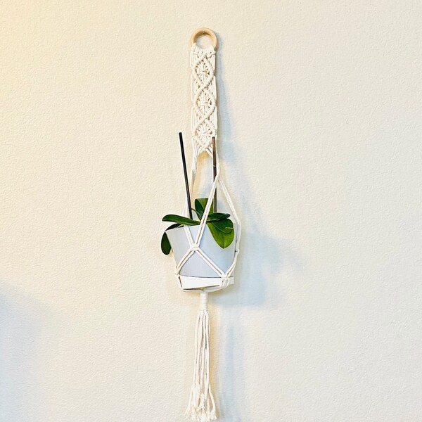 Fake Hanging Plant Etsy