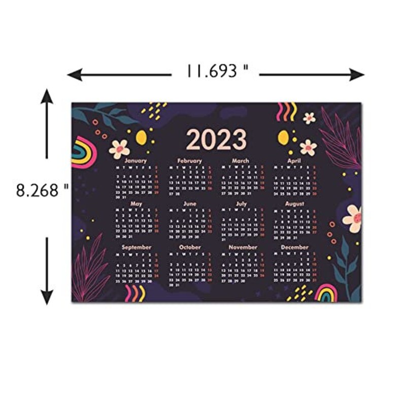 PHOTOJAANIC Photo Fridge Calendar 2024 Size A4 Calendar Planner