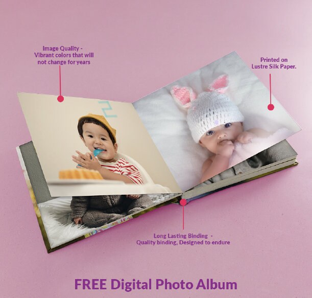 Custom Mini Photo Album Just at â�¹ 99.00-Photojaanic