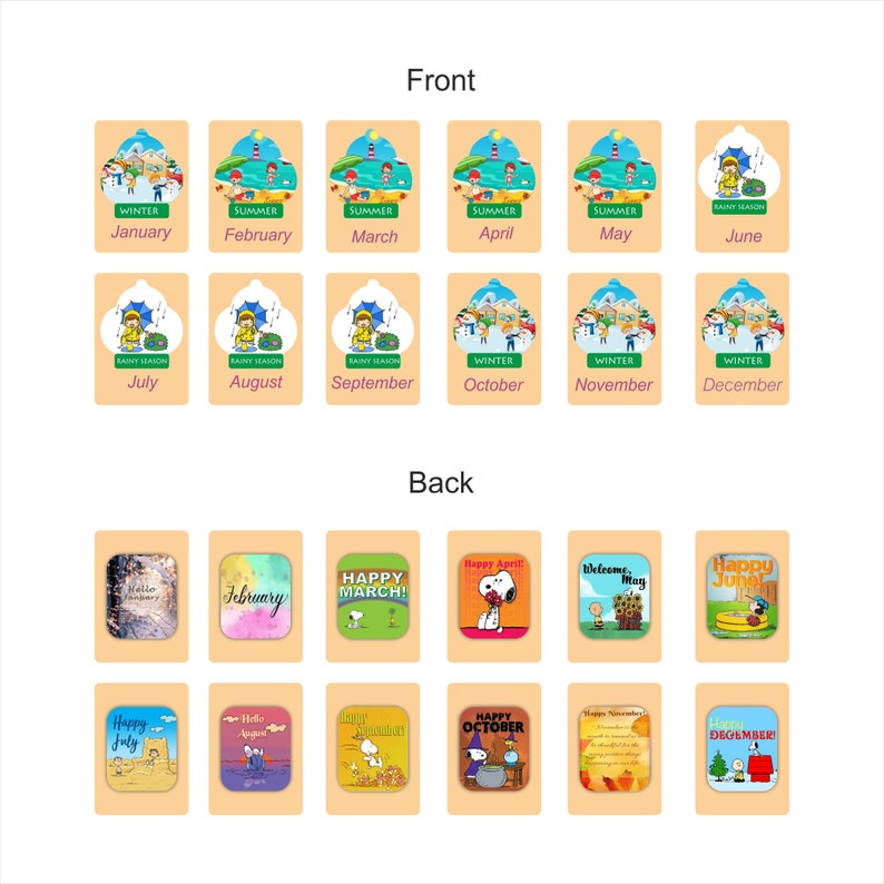 Buy Photojaanic Flashcards for Kids 55 Cards Combo Emotions, Solar