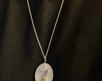 Memorial Resin Pendant Jewelry (ashes to art)