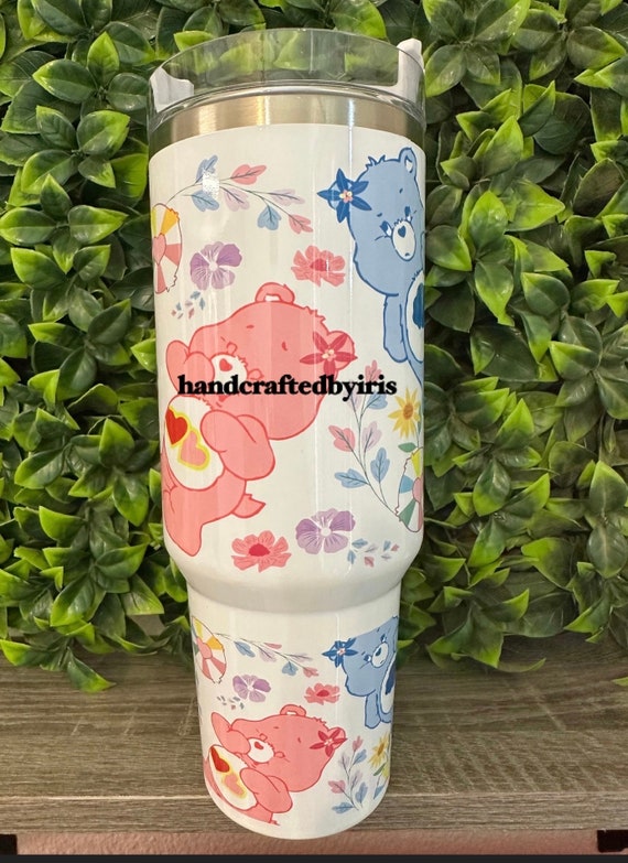 Care Bears Tumbler / Care Bears / Cute Bears / Cute Tumbler / 40oz Tumbler  / Stanley Dupe / Stanley Tumbler/ Stanley Cup / Stanley 