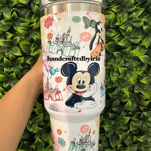 Magical Vacation Custom Stanley Adventure Quencher 40 oz tumbler