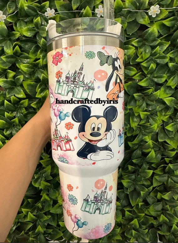 Tumbler Jewelry Tumbler Accessories Stanley Cup Accessories Stanley  Quencher Mouse Theme Park Custom Jewelry Mouse Character 