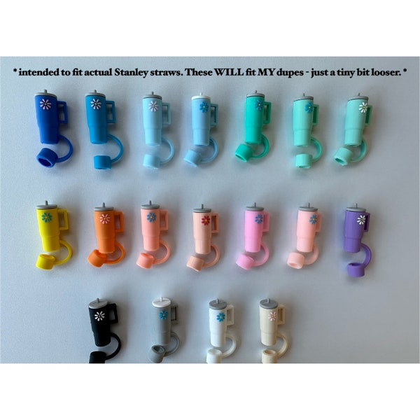 Straw Covers for Cups Etsy