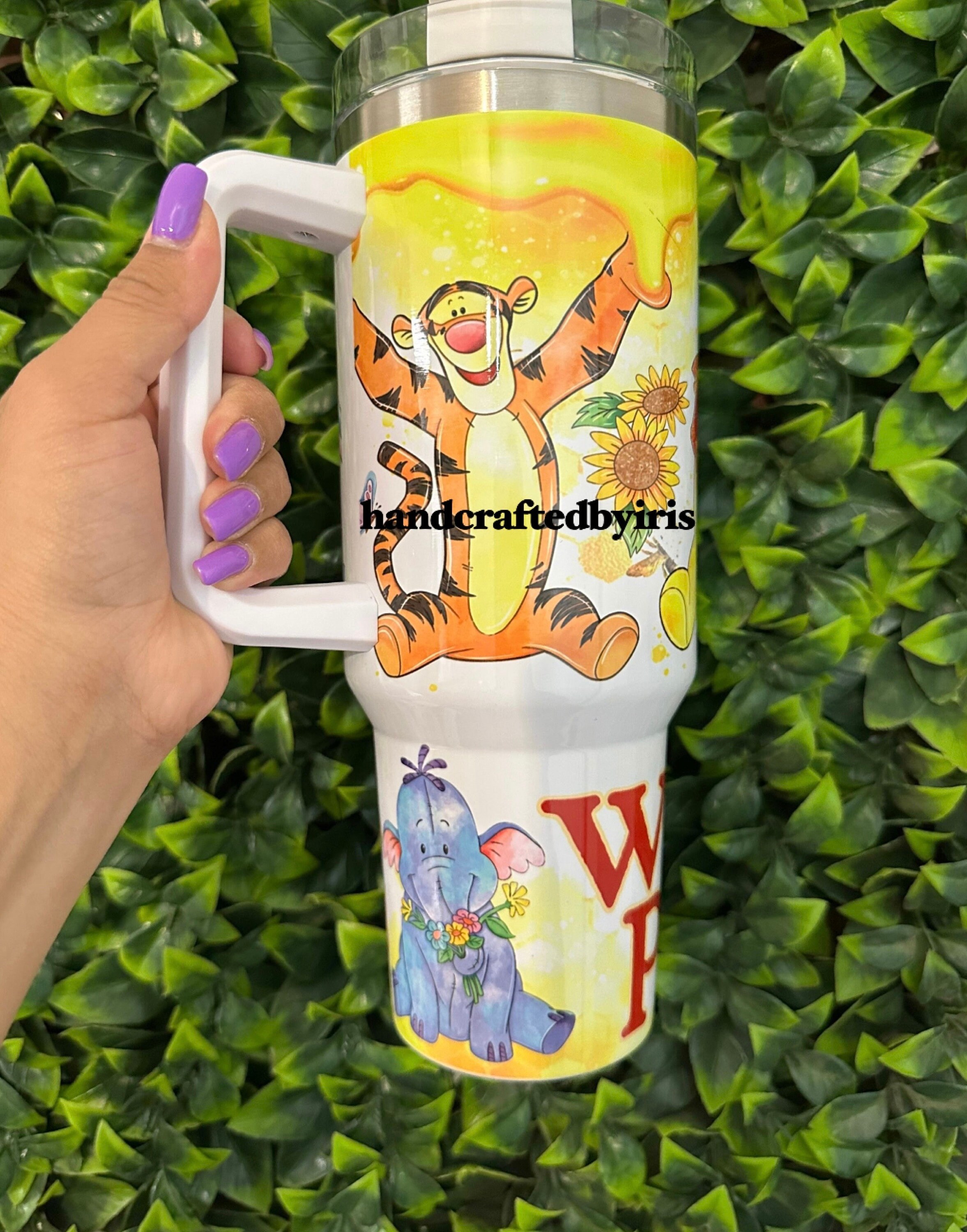 Winnie The Pooh Stanley Cup 40 Oz I Cant Adult Today Take Me To Disney  Honey Bear 40Oz Stainless Steel Tumbler With Handle And Straw Lid -  Laughinks