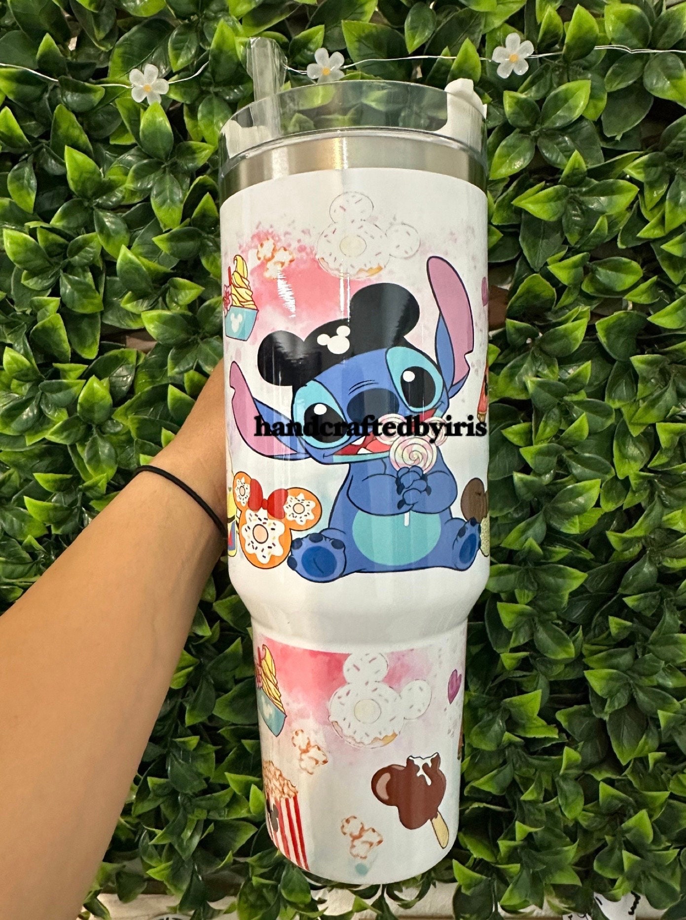 Stitch Inspired Tumbler, Stanley Dupe Tumbler, Stitch Cup, Stitch Stanley  Dupe 