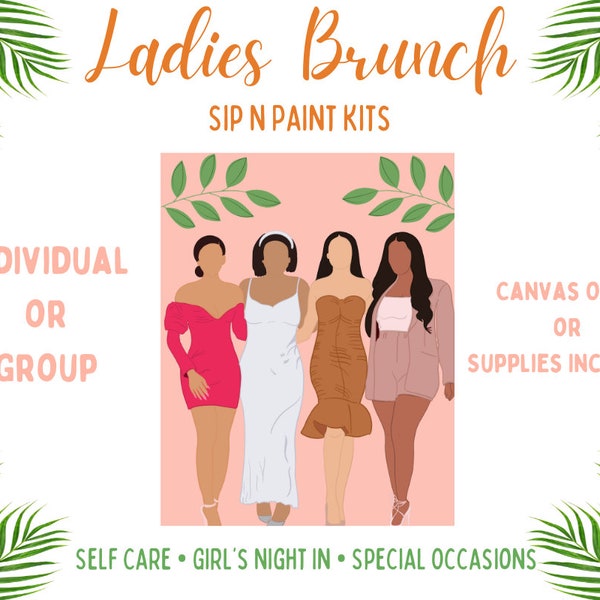 Paint Night Kits Etsy