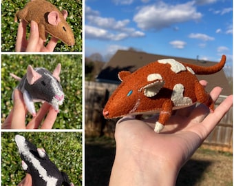 Replica di un ratto domestico: piccola