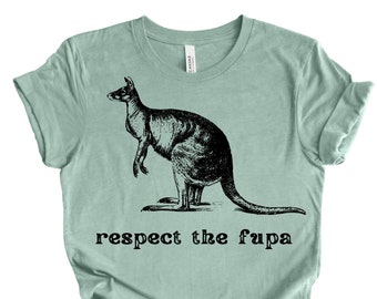 Kangaroo Shirt Respect the Fupa Unisex T-shirt Kangaroo - Etsy Kangaroo Shirt Respect the Fupa Unisex T-shirt Kangaroo - Etsy