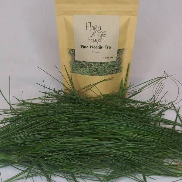 Organic Pine Needle Tea - USA GROWN -  Cut and Sifted - Suramin - Immunity - White Pine Needles - Shikimic Acid