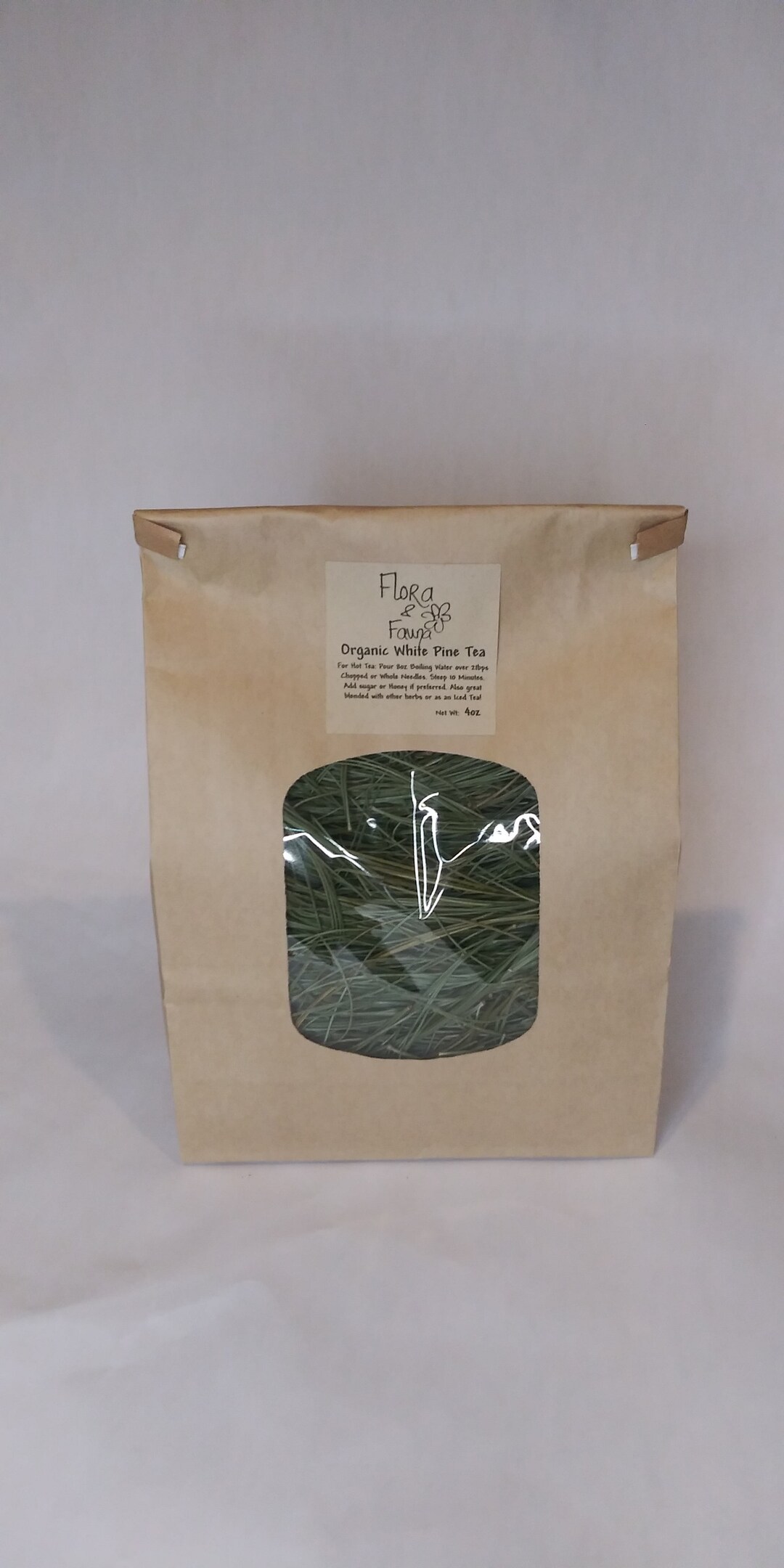 White Pine Tea Organic Pine Needle Tea Shikimic Acid Suramin Vitamin C