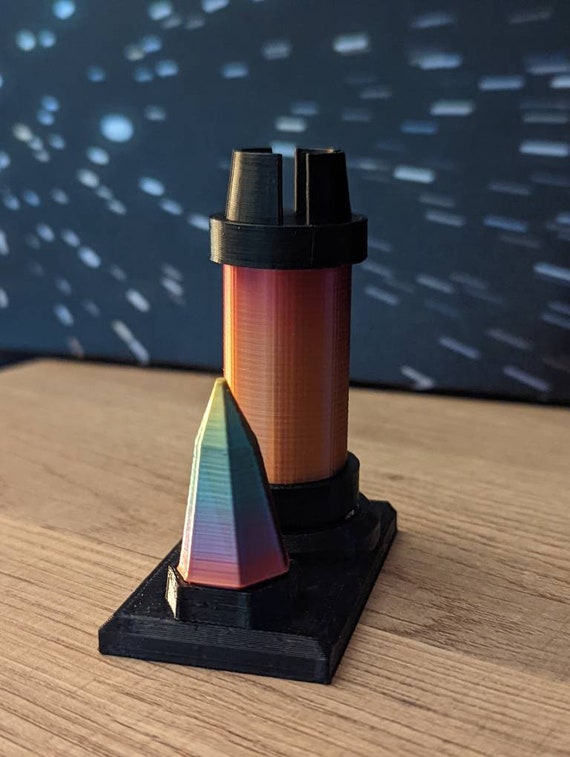 3D-gedruckter Kyber Crystal Display Ständer Star Wars Disney