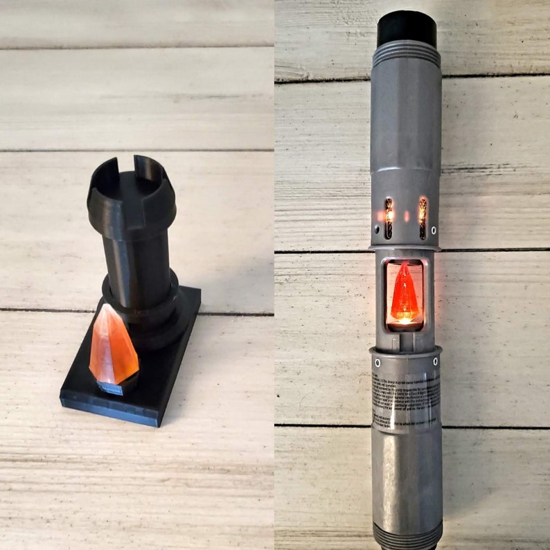 Picture of 3D Printed Savi Lightsaber Kyber Crystals | Etsy