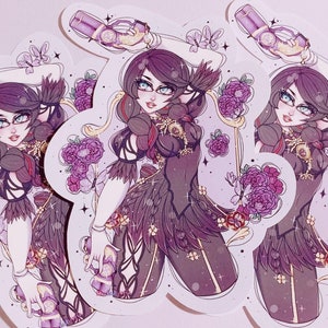 Adesivo lucido Bayonetta 3 ~Adesivi Kawaii~