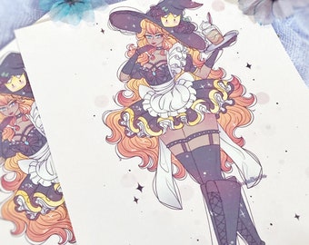 Witchy Nintendo Girls ~ Kawaii Prints~