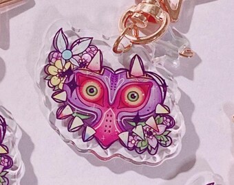 Majora Mask Keychain - Etsy