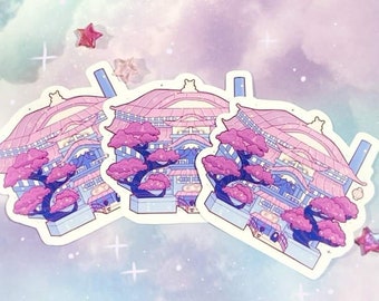 Bathhouse Sticker~Kawaii Sticker~