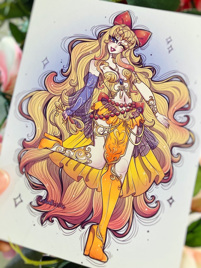 Sailor Guardians Elven Design Fan Art ~Small Prints~ image 6