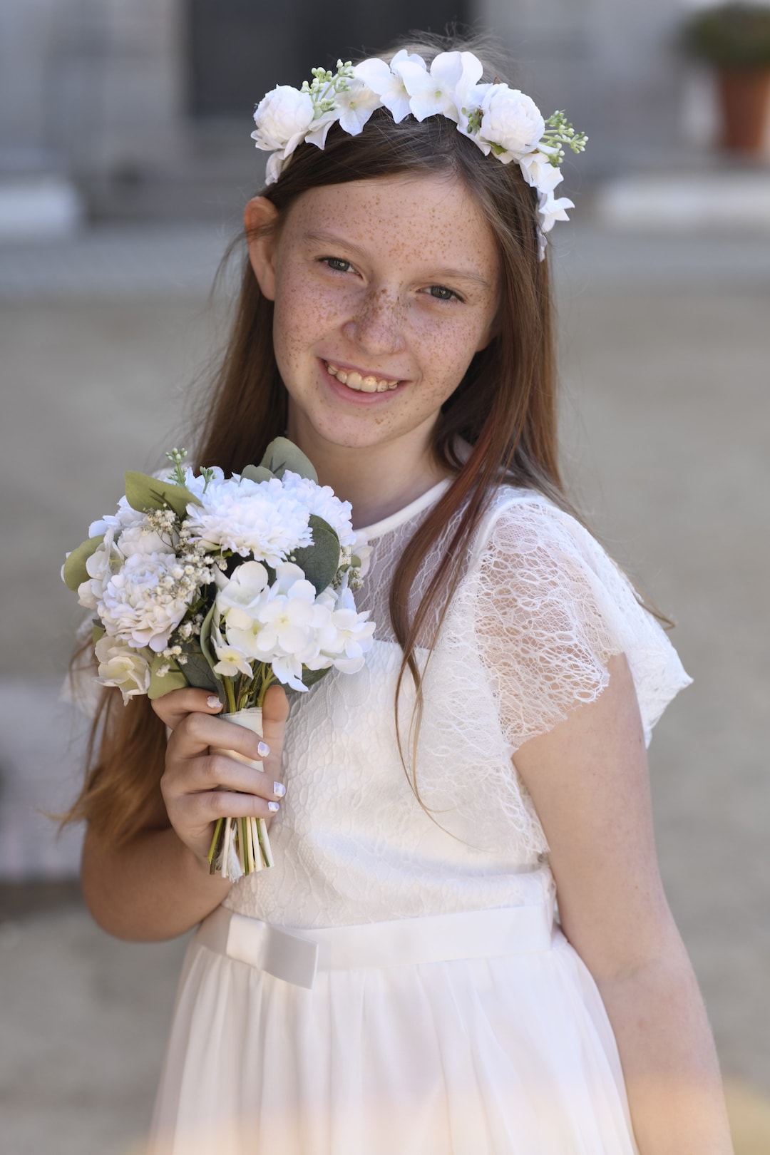 Flower Girl Bouquet White, Flower Girl Flowers, Flower Girl Accessories