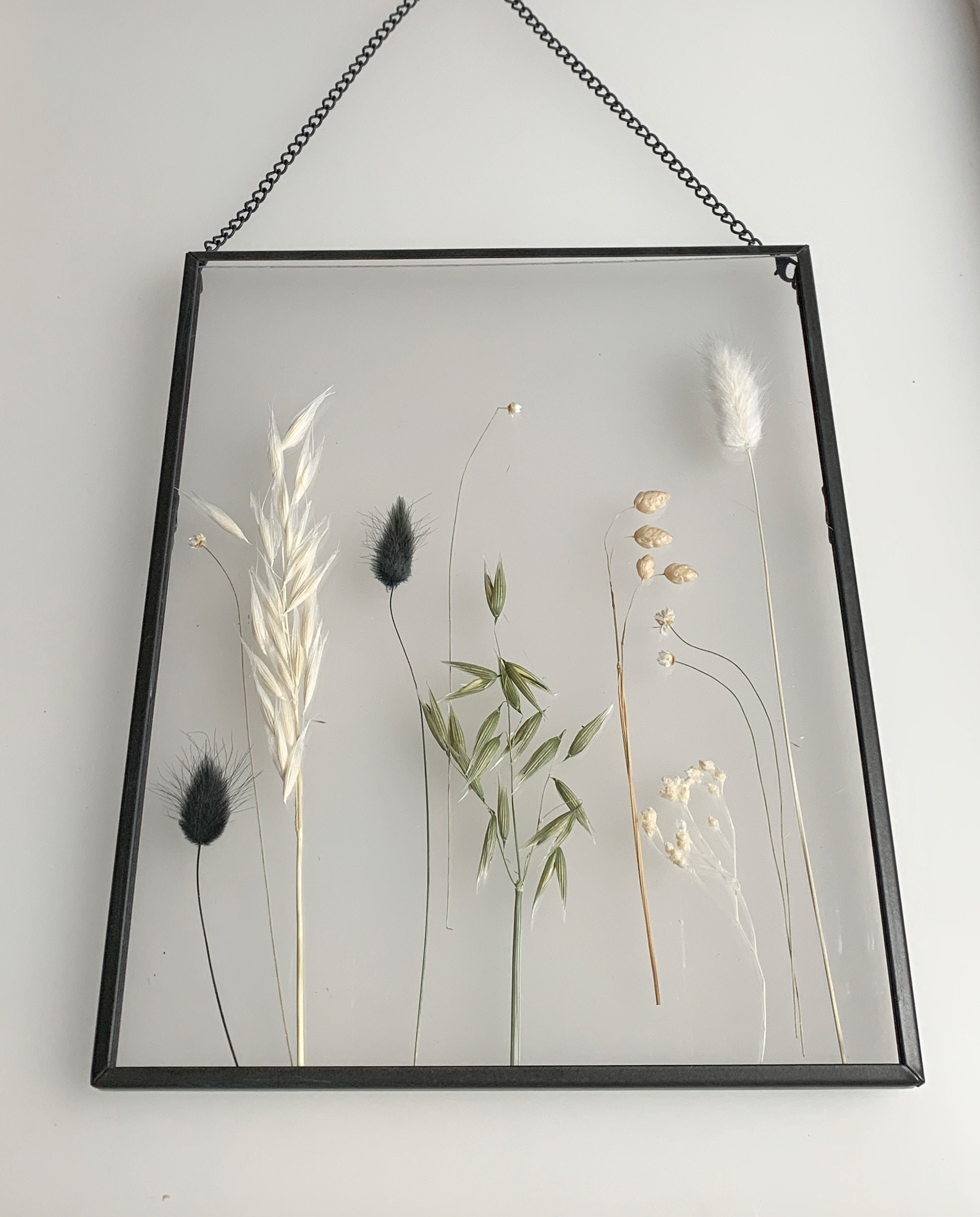 Pressed flower art/Dried Flower Frame Etsy