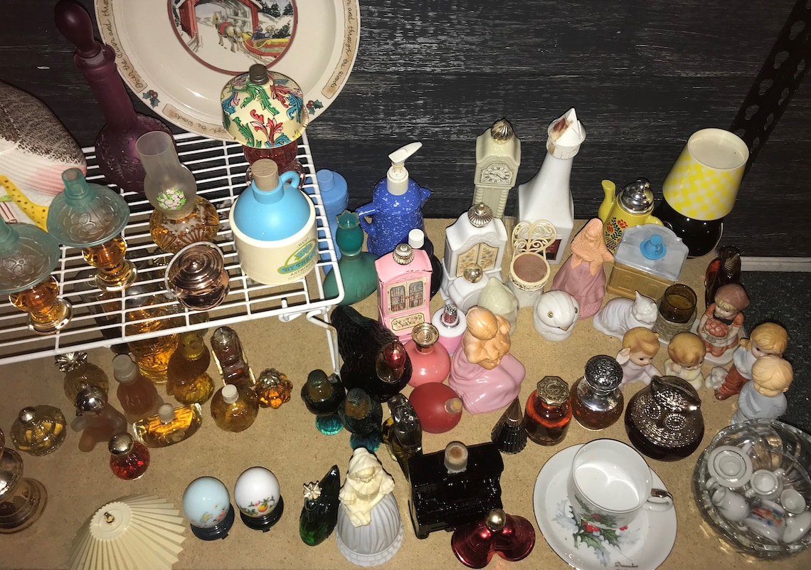 Vintage Avon Perfume Bottles Etsy