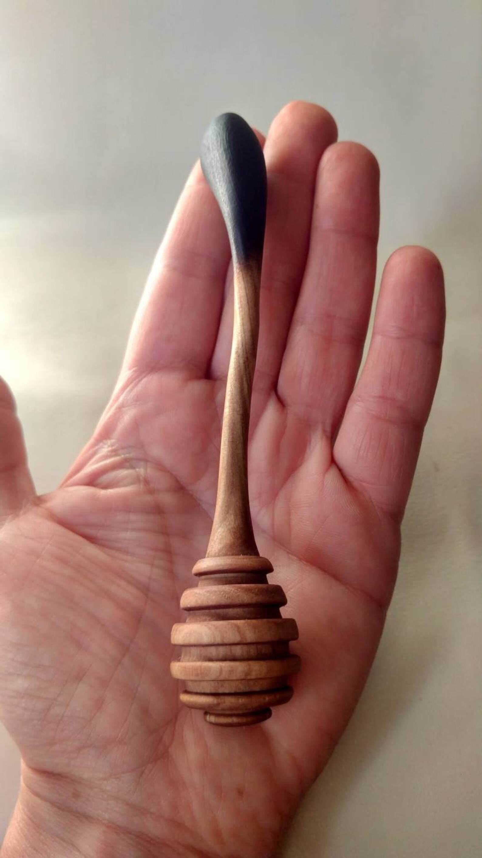 Handmade honey dipper wooden honey drizzler honey wand. Etsy