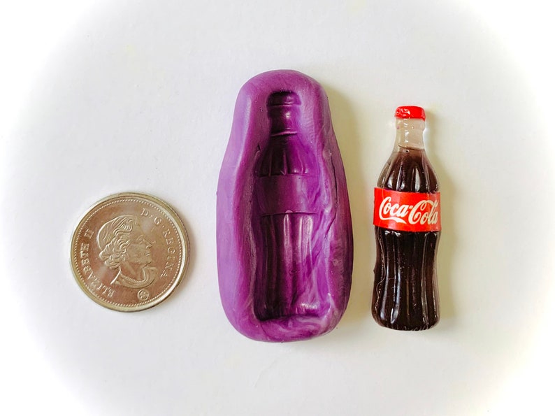 Glass pop bottle mold Cocacola bottle mold Silicone mold Etsy
