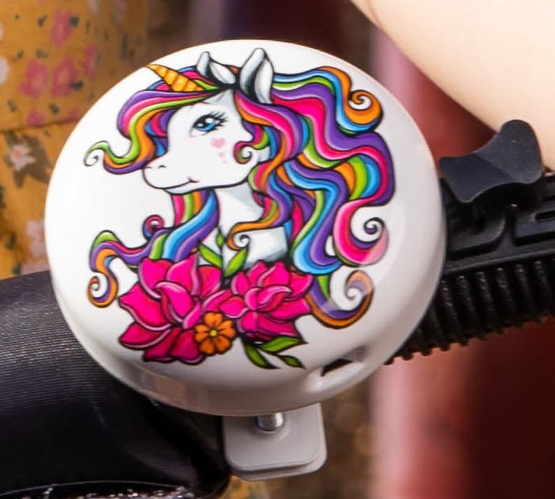 DayJay | Unicorn Pony Bicycle Bell for Kids image 2