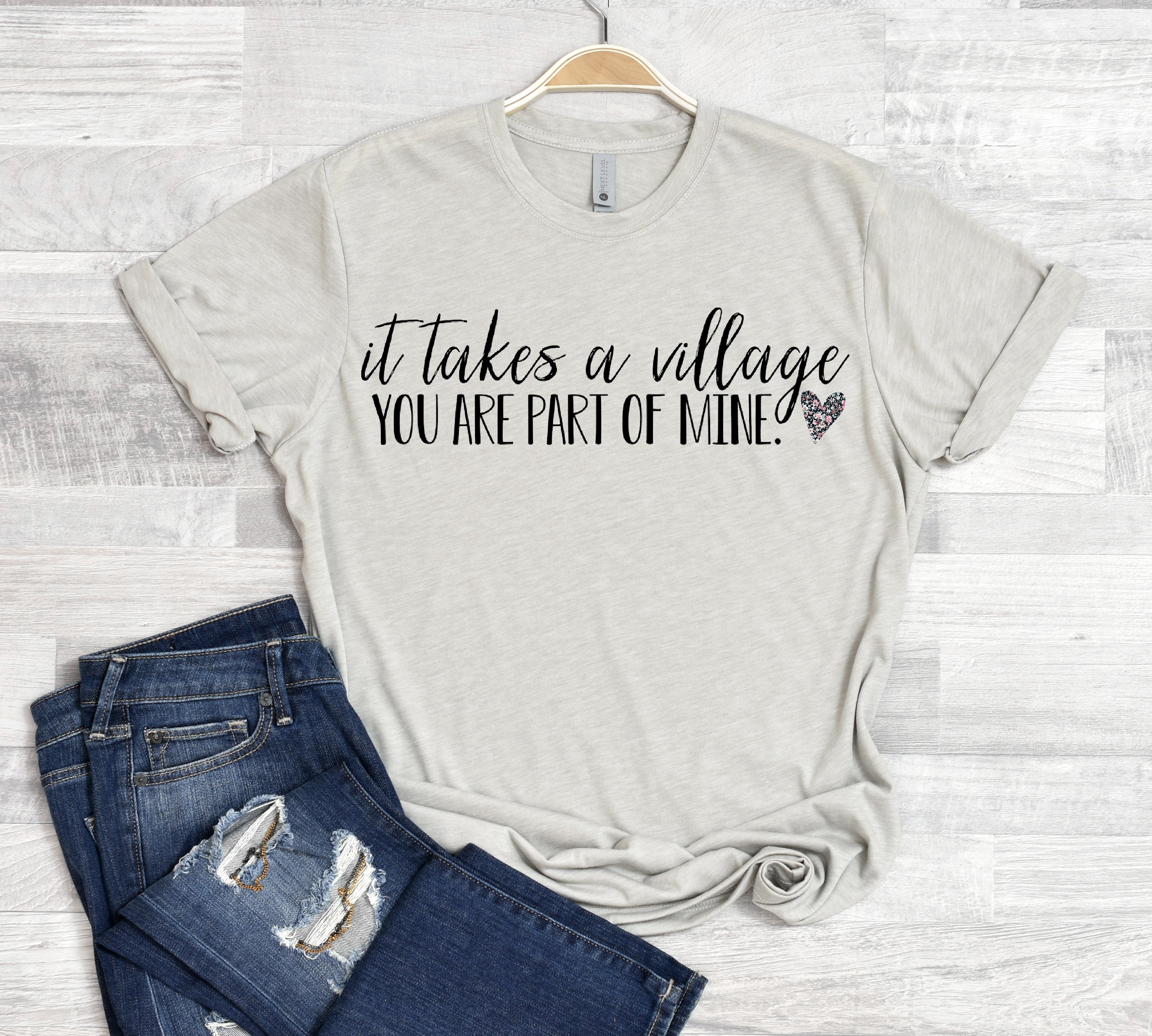 it takes a village t shirt