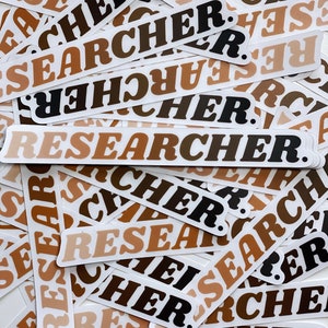 Researcher Sticker
