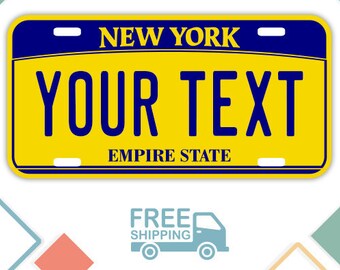 New York State Plate Etsy New York State Plate Etsy