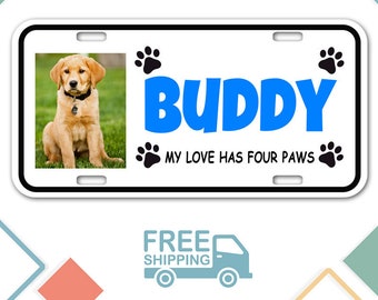 personalized dog license plates