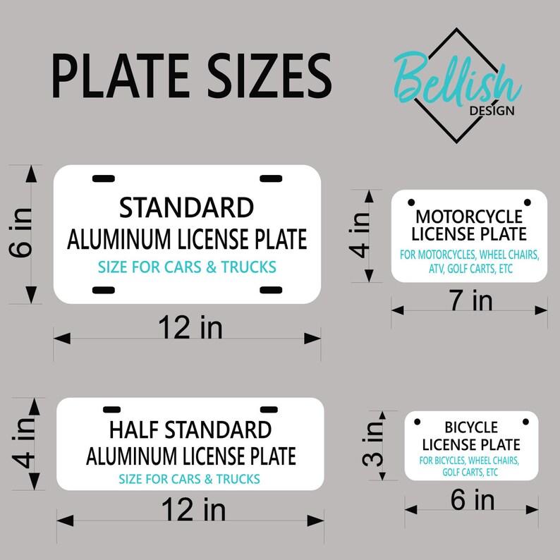 Personalized Idaho License Plate Free Shipping 4 sizes Add Any Text