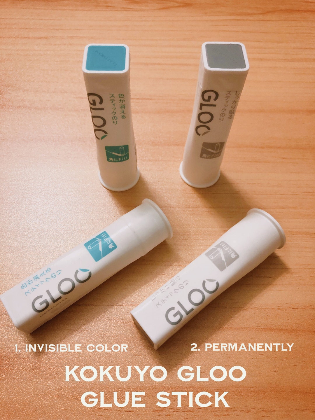 KOKUYO GLOO Glue Stick / Archival / Acid Free / Japanese Stationery