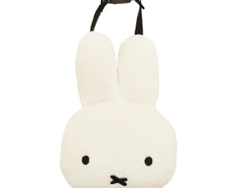 Miffy face plush bag charm coin case purse key chain Japanese Bruna