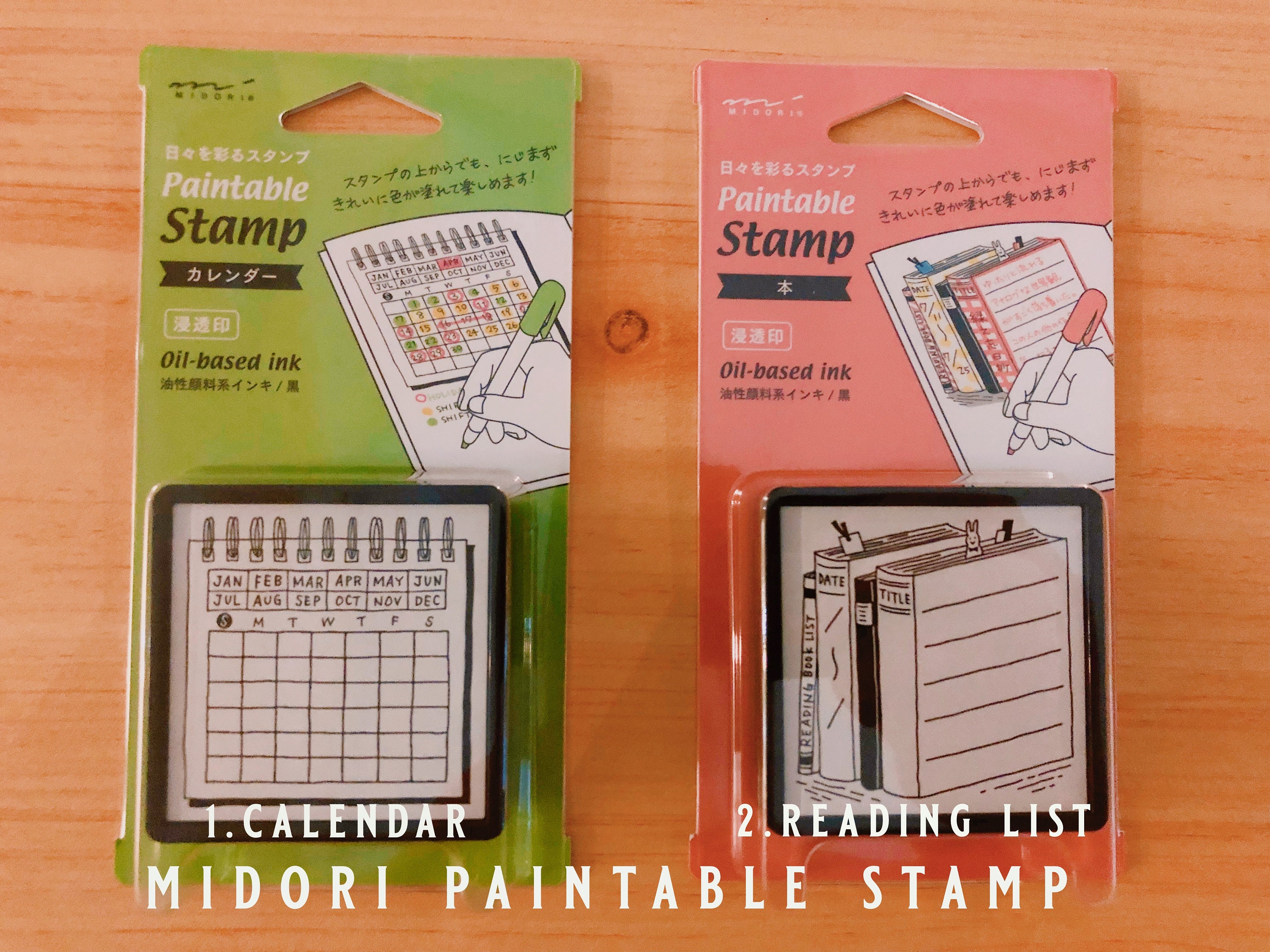 Midori Paintable Stamp Kit - Limited Edition World Thank You