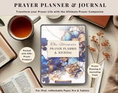 Ultimate Prayer Planner and Christian Devotional with 400+ Prompts, daily Prayer Life & Faith Organizer for reMarkable, iPad and Goodnotes