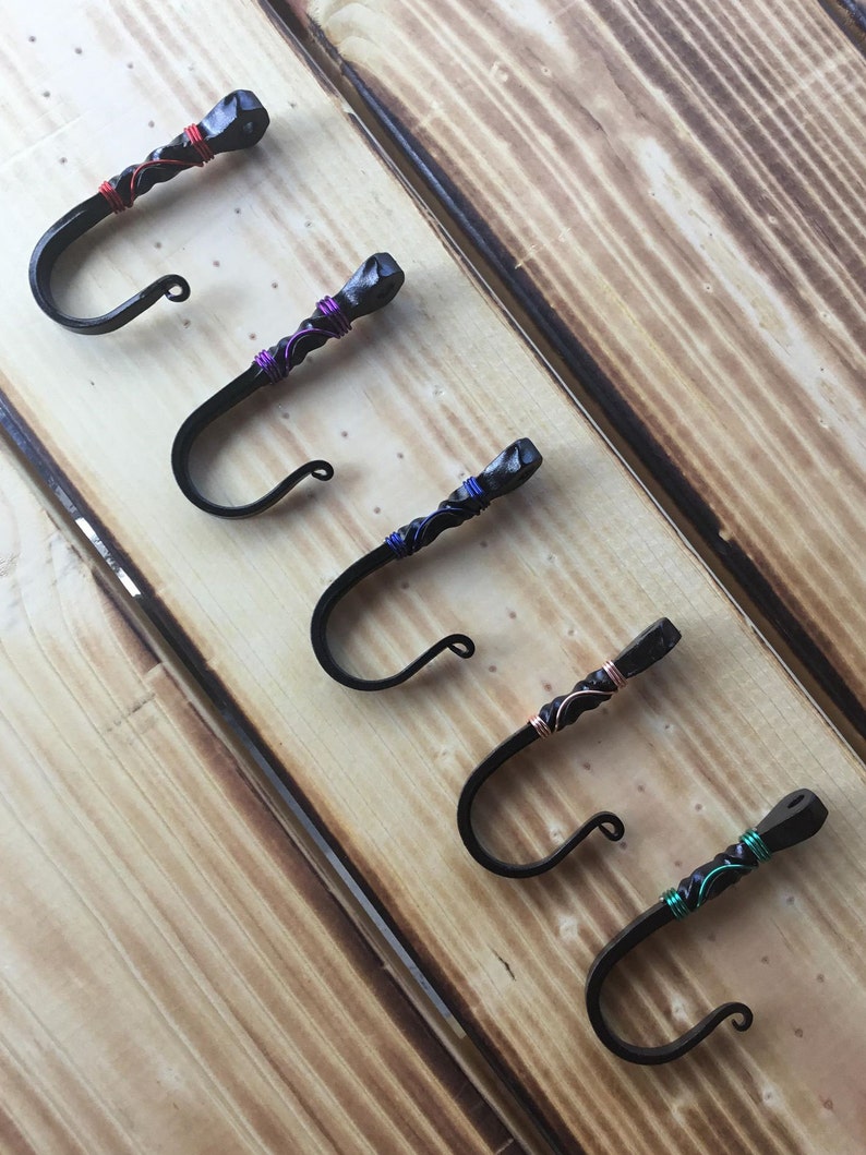 Horseshoe Nail Hook Etsy