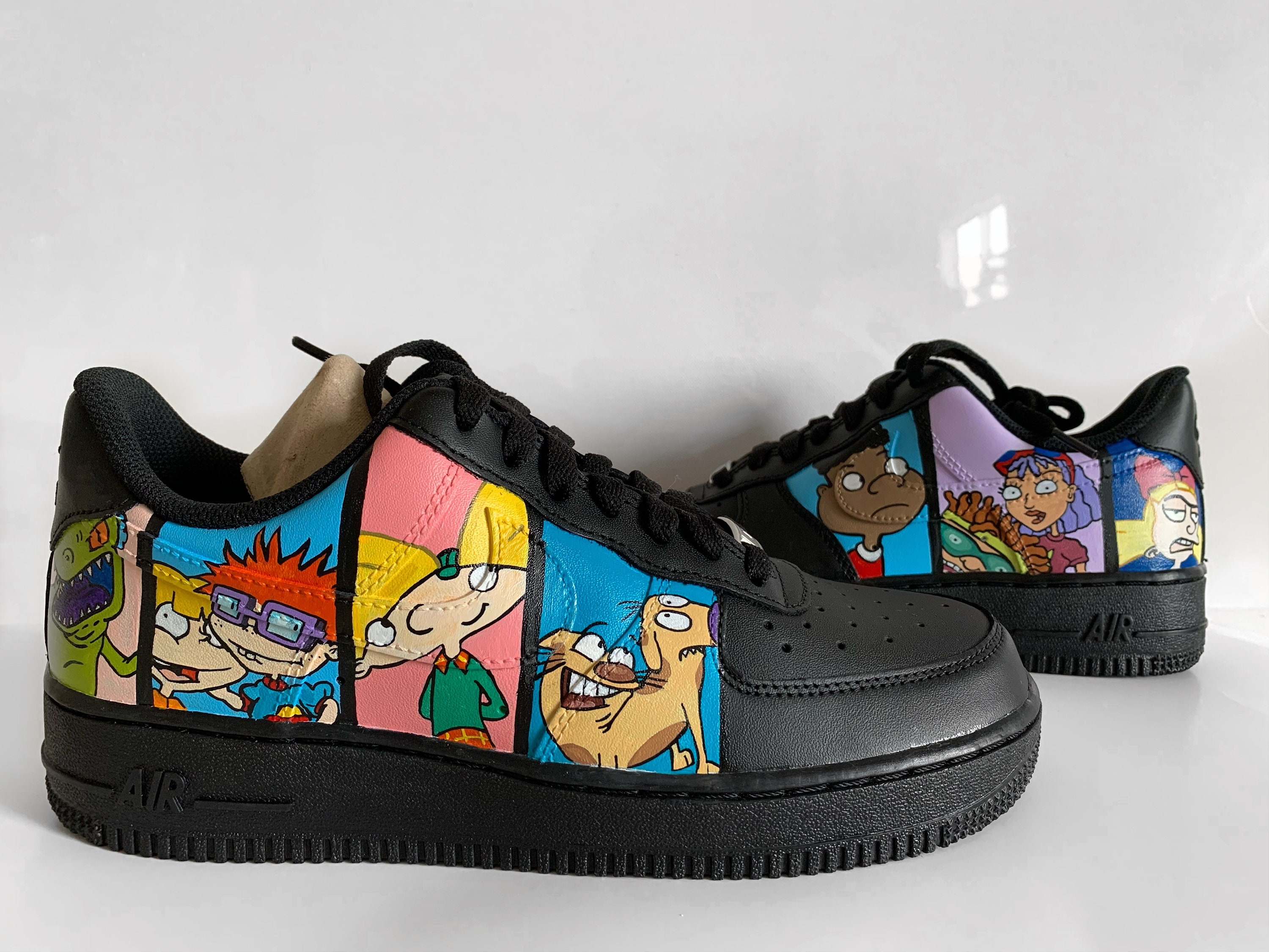 90s Cartoon Custom Air Force - Etsy Canada 90s Cartoon Custom Air Force - Etsy Canada