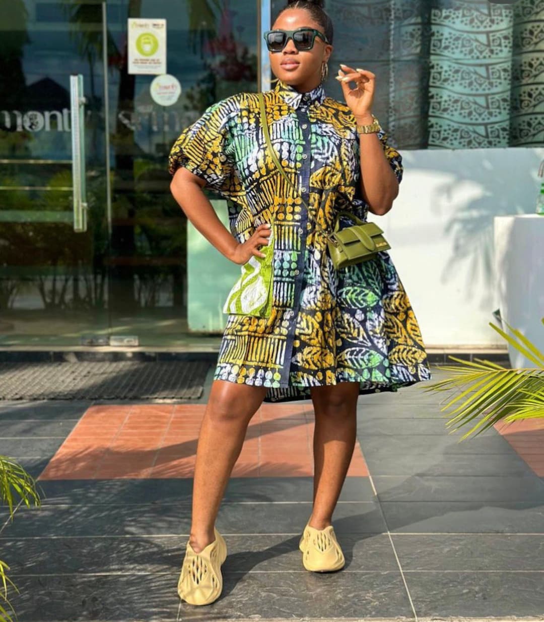 short ankara beach dresses Beautiful Summer Styles Ankara Shirt Dress Beautiful Ankara Dress, African Print Skater Dress Your Beautiful Dress available employee-discount-eligible Black and Blue Ombre Size:2/XSMALL