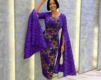 African print dress,  Ankara dress, African print maxi dress African clothing African fashion Ankara dress