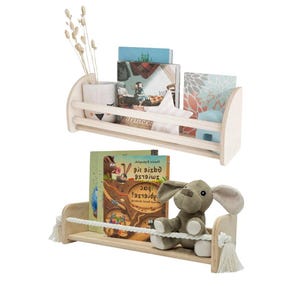 MAMOI® Book shelf for kids, Bookcase for childrens room, Small bookshelf for toddler, Child bookcases and shelves, Furniture for bedroom