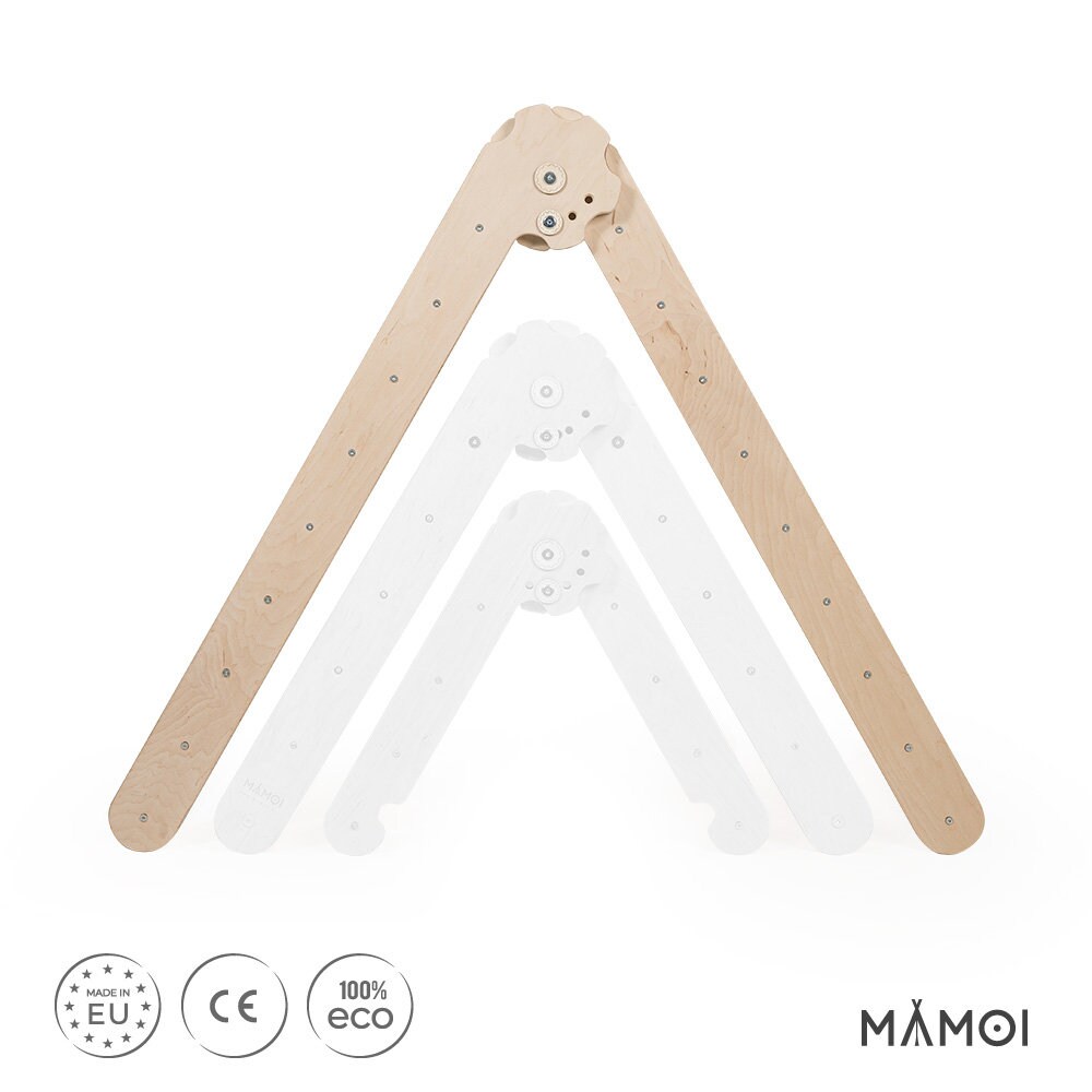 MAMOI® Indoor Climbing Triangle for Kids, Baby Climbing Frame, Wooden  Toddler Gym for Children Outside and Outdoor, Frames Montessori Toys 